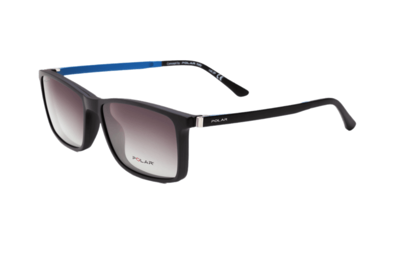 Muški clip-on okvir POLAR CLIP ON 525 42: sivi okvir