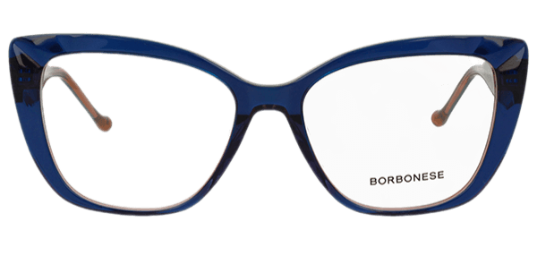 Ženski dioptrijski okvir BORBONESE BEV6166 02: plavi okvir