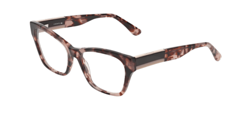 Ženski dioptrijski okvir LACOSTE L2919 610: havana okvir