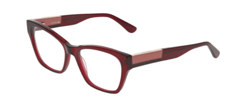 Ženski dioptrijski okvir LACOSTE L2919 603: crni okvir