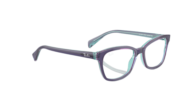 Dječji ženski dioptrijski okvir RAY BAN RY1591 3945: ljubičasti okvir