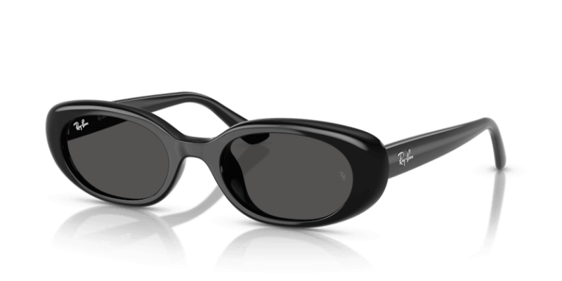 Ženske sunčane naočale RAY BAN RB4441D 667787: crni okvir, crna  stakla