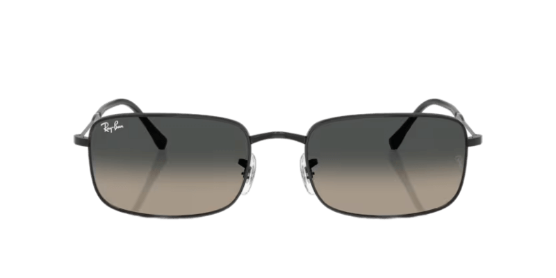 Unisex sunčane naočale RAY BAN RB3746 002 71: crni okvir, siva gradual  stakla