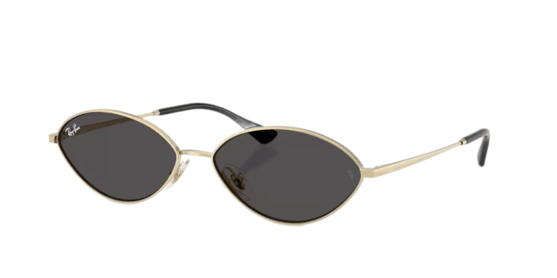 Ženske sunčane naočale RAY BAN KAI RB3757 921387: zlatni okvir, siva  stakla