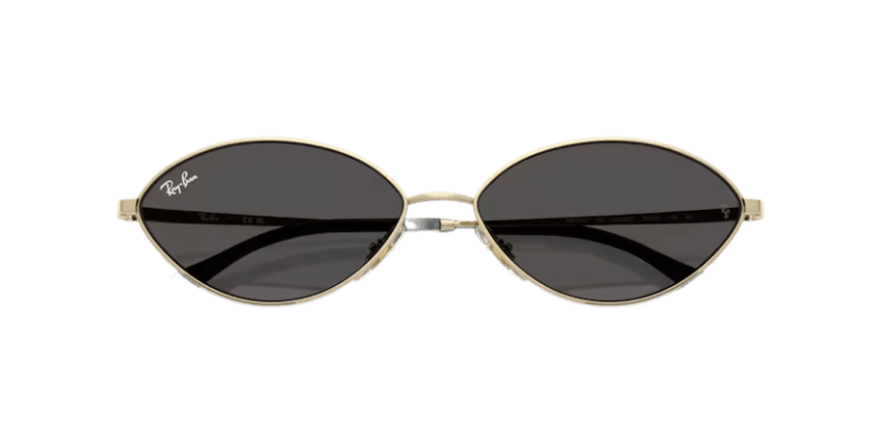 Ženske sunčane naočale RAY BAN KAI RB3757 921387: zlatni okvir, siva  stakla