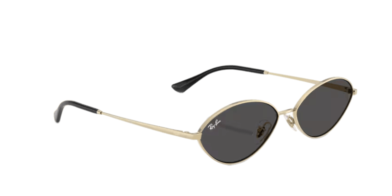 Ženske sunčane naočale RAY BAN KAI RB3757 921387: zlatni okvir, siva  stakla