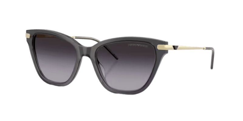Ženske sunčane naočale EMPORIO ARMANI EA4251 62628G: sivi okvir, siva gradual  stakla