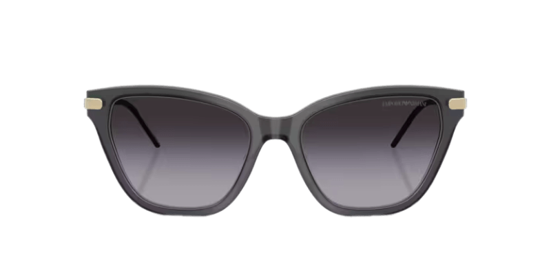 Ženske sunčane naočale EMPORIO ARMANI EA4251 62628G: sivi okvir, siva gradual  stakla