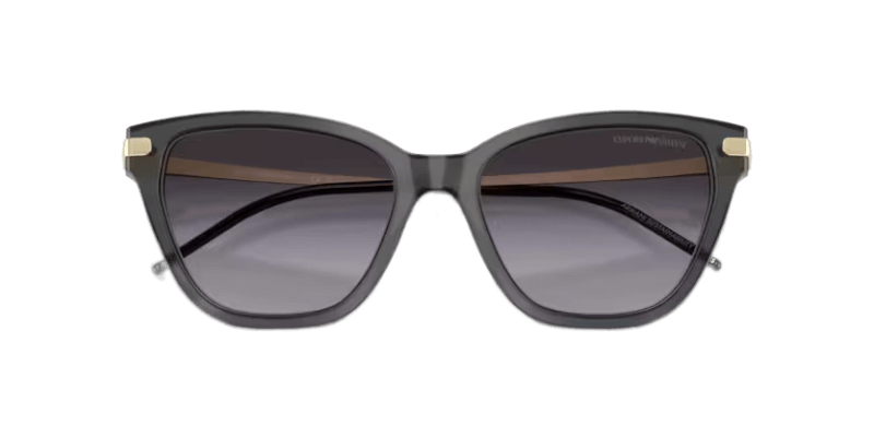 Ženske sunčane naočale EMPORIO ARMANI EA4251 62628G: sivi okvir, siva gradual  stakla