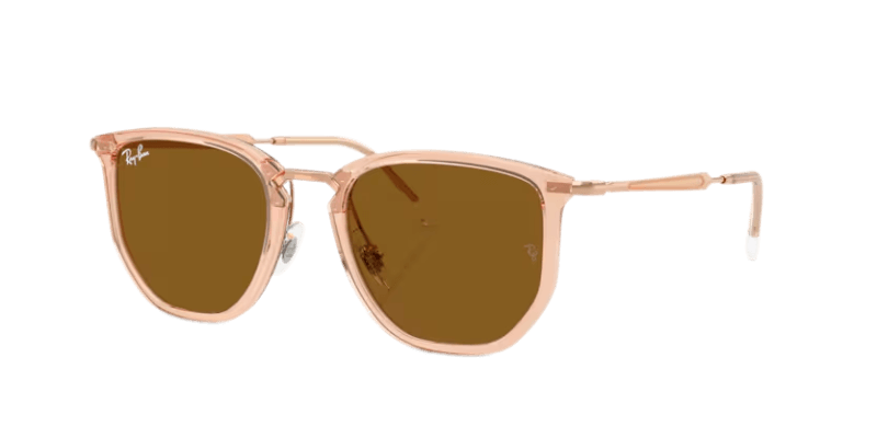 Unisex sunčane naočale RAY BAN 0RB4451 680133: bež okvir, smeđa  stakla