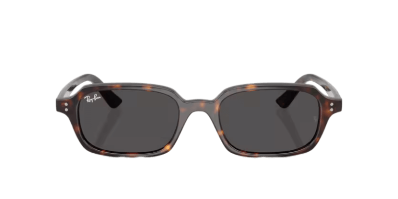 Unisex sunčane naočale RAY BAN ZURI RB4455 135987: havana okvir, siva  stakla