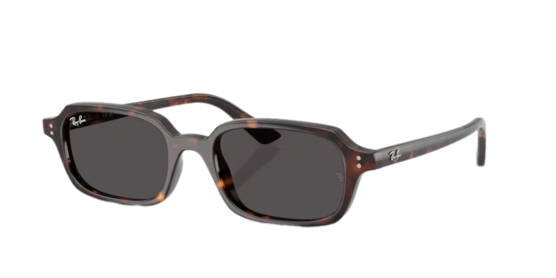 Unisex sunčane naočale RAY BAN ZURI RB4455 135987: havana okvir, siva  stakla