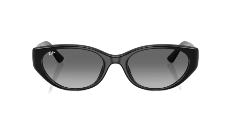 Ženske sunčane naočale RAY BAN RB4457D 667711: crni okvir, siva gradual  stakla