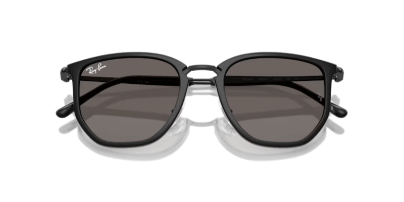 Unisex sunčane naočale RAY BAN RB4451 601 B1: crni okvir, siva  stakla